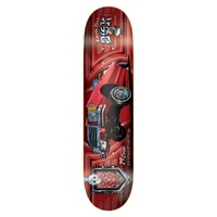 Dgk Coupe Red 8.0 Skateboard Deck