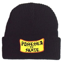 Dogtown Suicidal Skates Possessed To Skate Patch Black Beanie