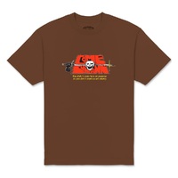 Come Sundown Split Brown T-Shirt