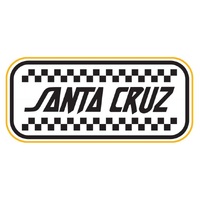 Santa Cruz Toil Strip Black Decal Sticker