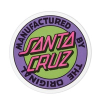 Santa Cruz Mfg Dot Retro Green Sticker