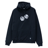 XLarge XL Dice Pigment Black Hoodie