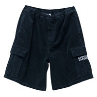 XLarge Graff Cord 91 Pigment Black Cargo Shorts