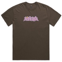 Kick Push Wildstyle Faded Brown T-Shirt