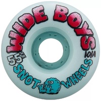 Snot Wheel Co Wide Boys Teal 101A 55mm Skateboard Wheels