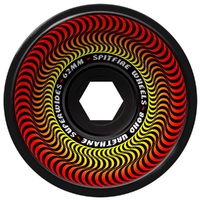 Spitfire Superwides Black 80HD 62mm Skateboard Wheels