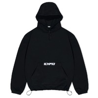 Ichpig Strike Base Shot Cord Black Hoodie