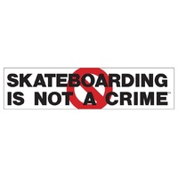 Bullet Skateboarding Is Not A Crime Sticker