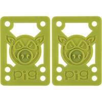 Pig Hard 1/8 Pair Olive Pile Riser Pads