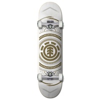 Element Hatched White Gold 8.0 Complete Skateboard