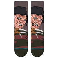 Stance Freddy Crew Black Large Mens Socks