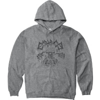 Emerica X Shake Junt Skull Grey Heather Hoodie