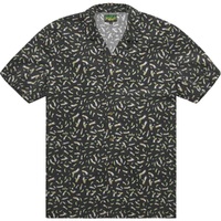 Emerica X Creature Hawaiian Black Button Up Shirt