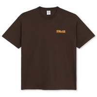 Polar Skate Co Fields Chocolate T-Shirt