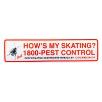 Cockroach Pest Bumper Sticker