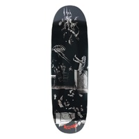 Welcome Trial On Boline 2.0 Black Silver Foil 9.5 Skateboard Deck