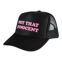 Welcome Skateboards X Britney Spears Innocent Black Trucker Hat