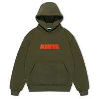 Ichpig Sprinters Chenille Olive Hoodie