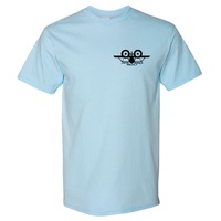 Santa Monica Airlines Natas Light Blue T-Shirt