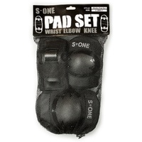 S1 S-One Starter Knee Elbow Wrist Pad Set