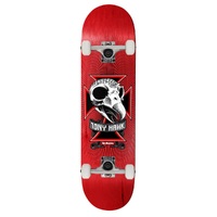 Birdhouse Level 1 Skull Red 8.0 Complete Skateboard