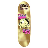 Heroin Mini Egg Gold 8.38 Skateboard Deck