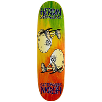 Heroin Symmetrical Egg Rainbow 8.75 Skateboard Deck