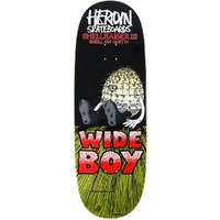 Heroin Shellraiser 3 Green 10.75 Skateboard Deck