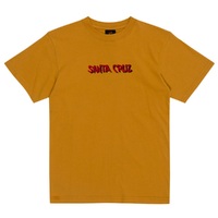 Santa Cruz Screaming Wave Tan Youth T-Shirt