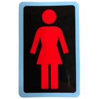 Girl Skateboards OG Decal 6" Sticker