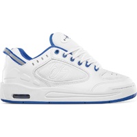 Es Creager White Blue Mens Skate Shoes