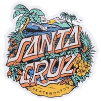 Santa Cruz Aloha Dot Decal Sticker