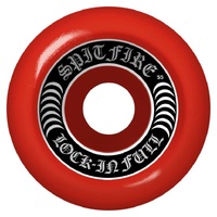 Spitfire Lock In Full Red F4 99D 55mm Skateboard Wheels