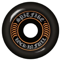 Spitfire Lock In Full Black F4 99D 57mm Skateboard Wheels