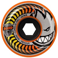 Spitfire Fade Orange Conical Full 80HD 60mm Skateboard Wheels