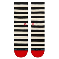 Stance Breton Crew Black White Large Mens Socks