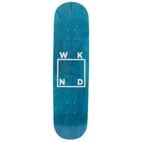 WKND Glitter Logo Blue 8.5 Skateboard Deck