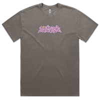 Kick Push Wildstyle Faded Grey T-Shirt