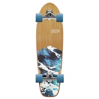 Obfive White Wash Big 32 Surfskate Skateboard