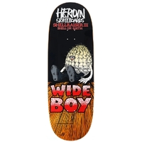 Heroin Shellraiser 3 Orange 10.75 Skateboard Deck