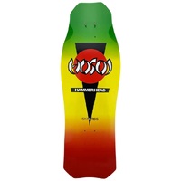 Hosoi OG Hammerhead Reissue Rasta Skateboard Deck