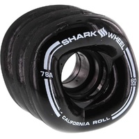 Shark California Roll Black 78a 60mm Skateboard Wheels