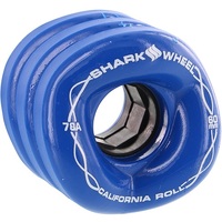 Shark California Roll Ibiza Blue 78a 60mm Skateboard Wheels