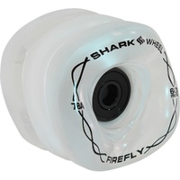 Shark Firefly Clear Colour Hubs Lights 78a 70mm Skateboard Wheels