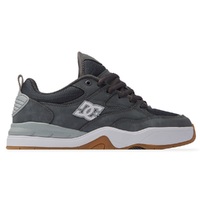 DC Ascend Dark Grey White Mens Skate Shoes