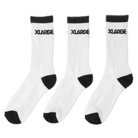 XLarge 91 White 3 Pack Socks