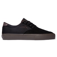 Lakai Riley 3 Black Gum Suede Mens Skate Shoes