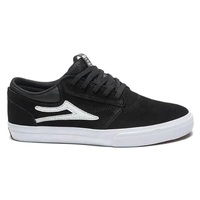 Lakai Griffin Black Black Suede Mens Skate Shoes