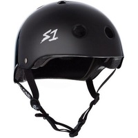 S1 S-One Mega Lifer Certified Black Gloss Helmet