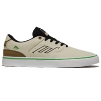 Emerica The Low Vulc Tan Green Mens Skate Shoes